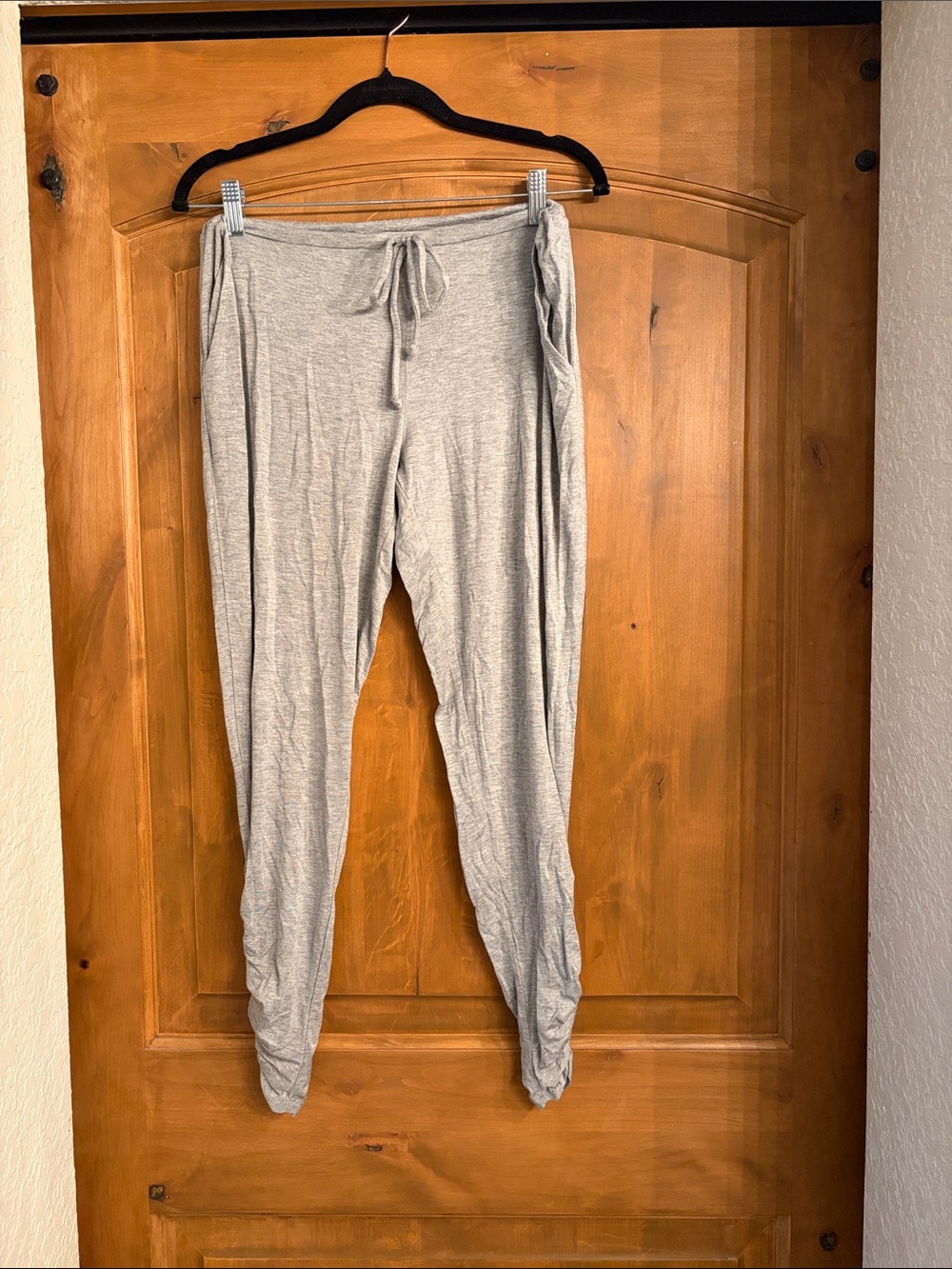 Chaser Heather Gray Drawstring Joggers